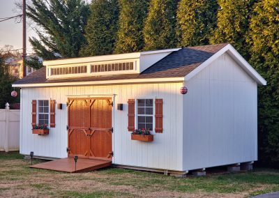 large white wooden storage sheds in oak ridge and knoxville tn