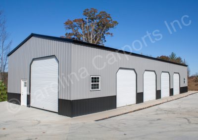 vertical deluxe fully enclosed garage